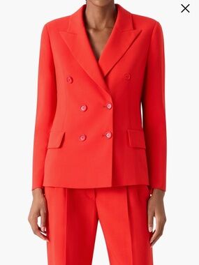 Azalea Wool Double Breasted Jacket